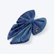 HUFT Regal Luxe Bow Tie For Dog - Navy