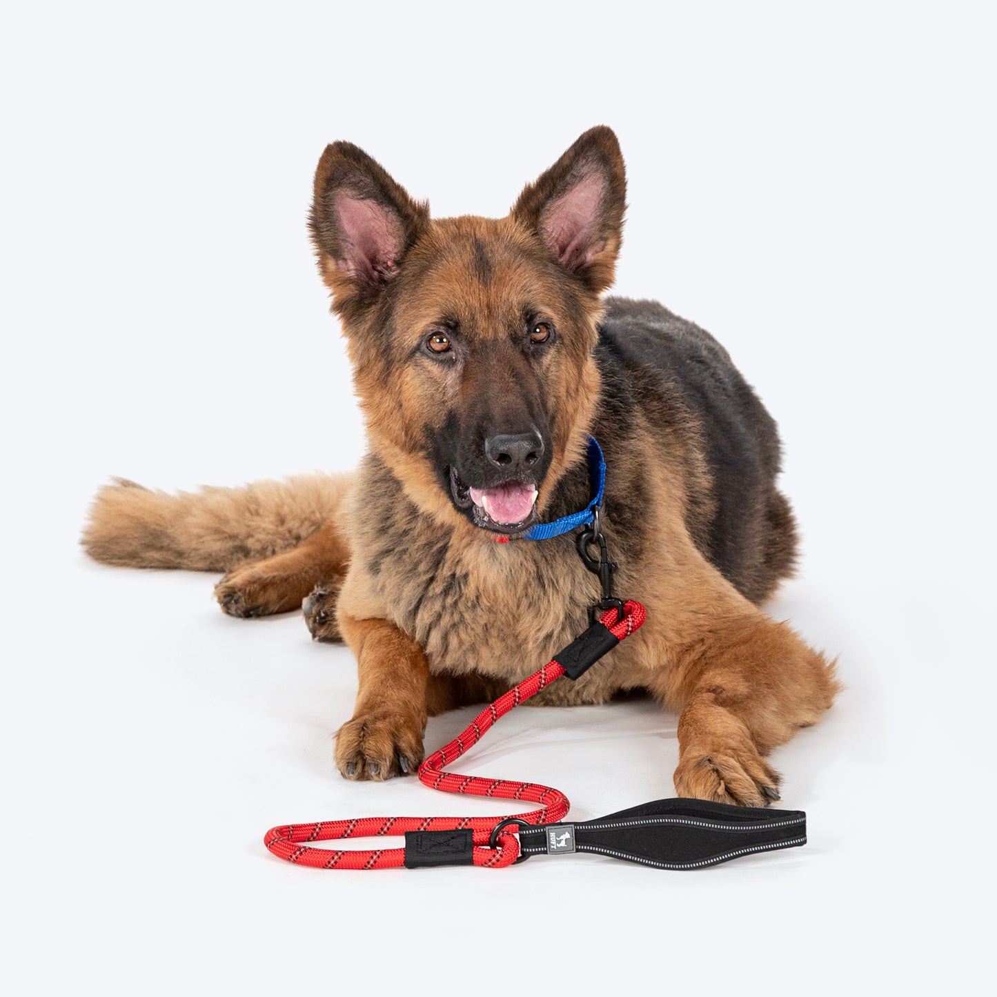 HUFT Rope Leash For Dog - Red - 1.2 m