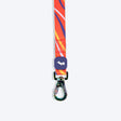 Dash Dog Radiant Blaze Dual Handle Leash For Dog - Orange