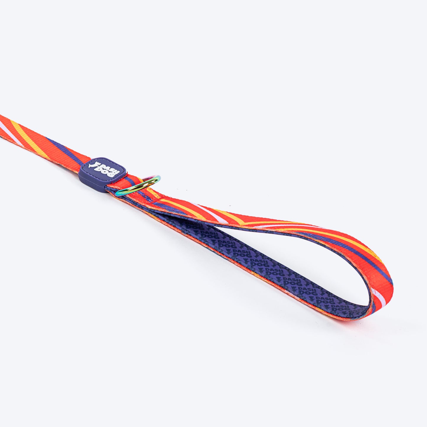 Dash Dog Radiant Blaze Dual Handle Leash For Dog - Orange