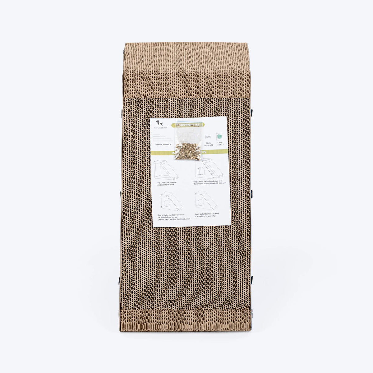 HUFT Whisker Hub Scratcher For Cat - Blue