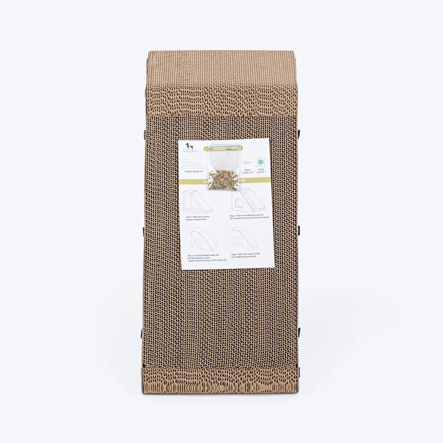 HUFT Whisker Hub Scratcher For Cat - Blue