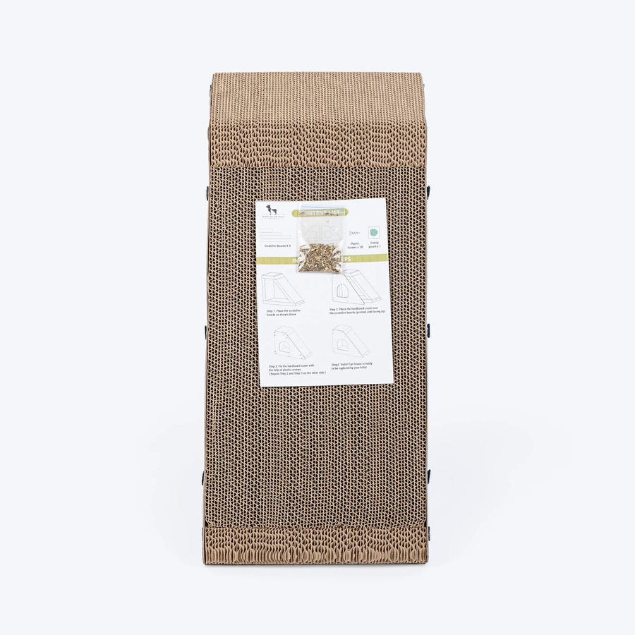 HUFT Whisker Hub Scratcher For Cat - Blue