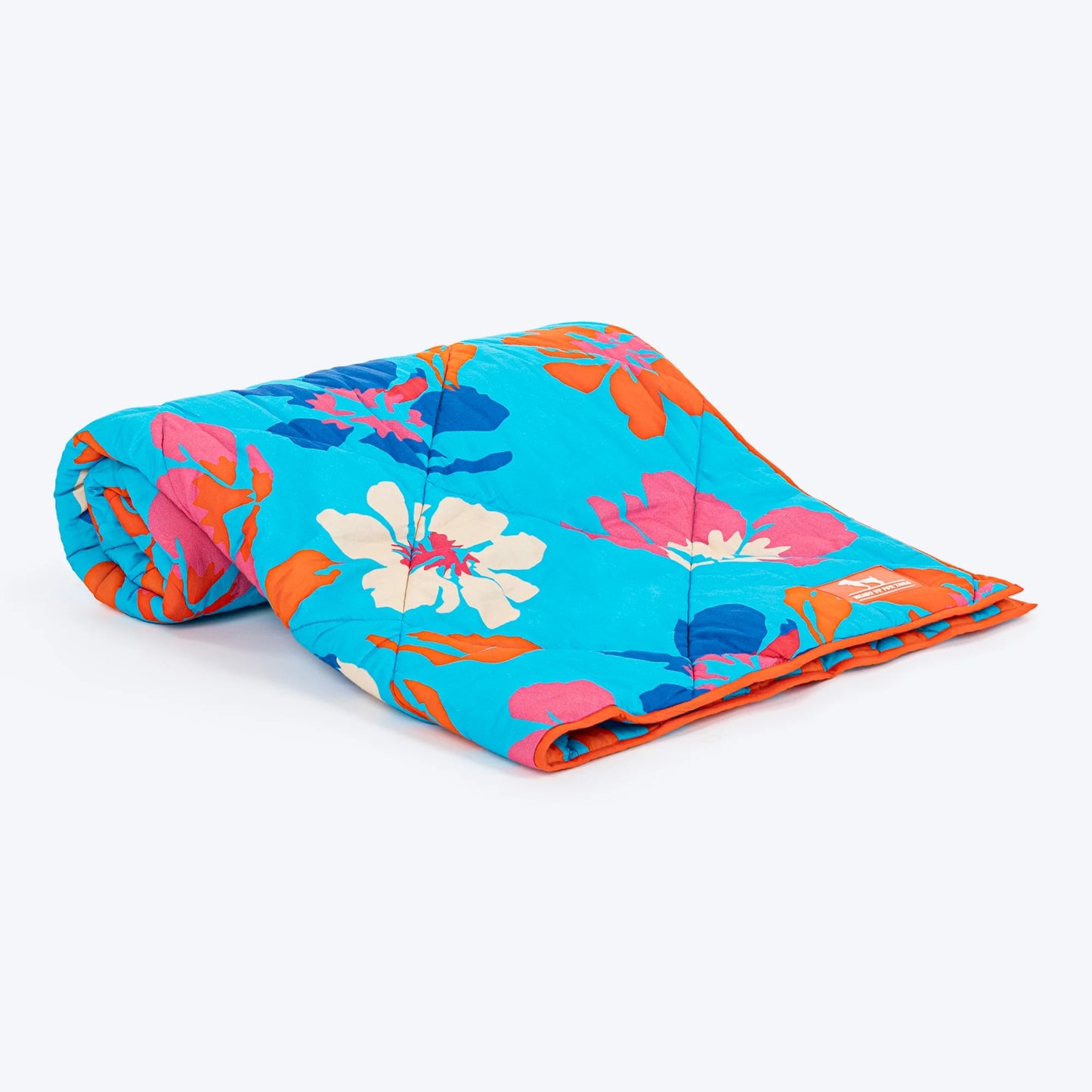HUFT Summer Bloom Blanket For Dog & Cat - Blue