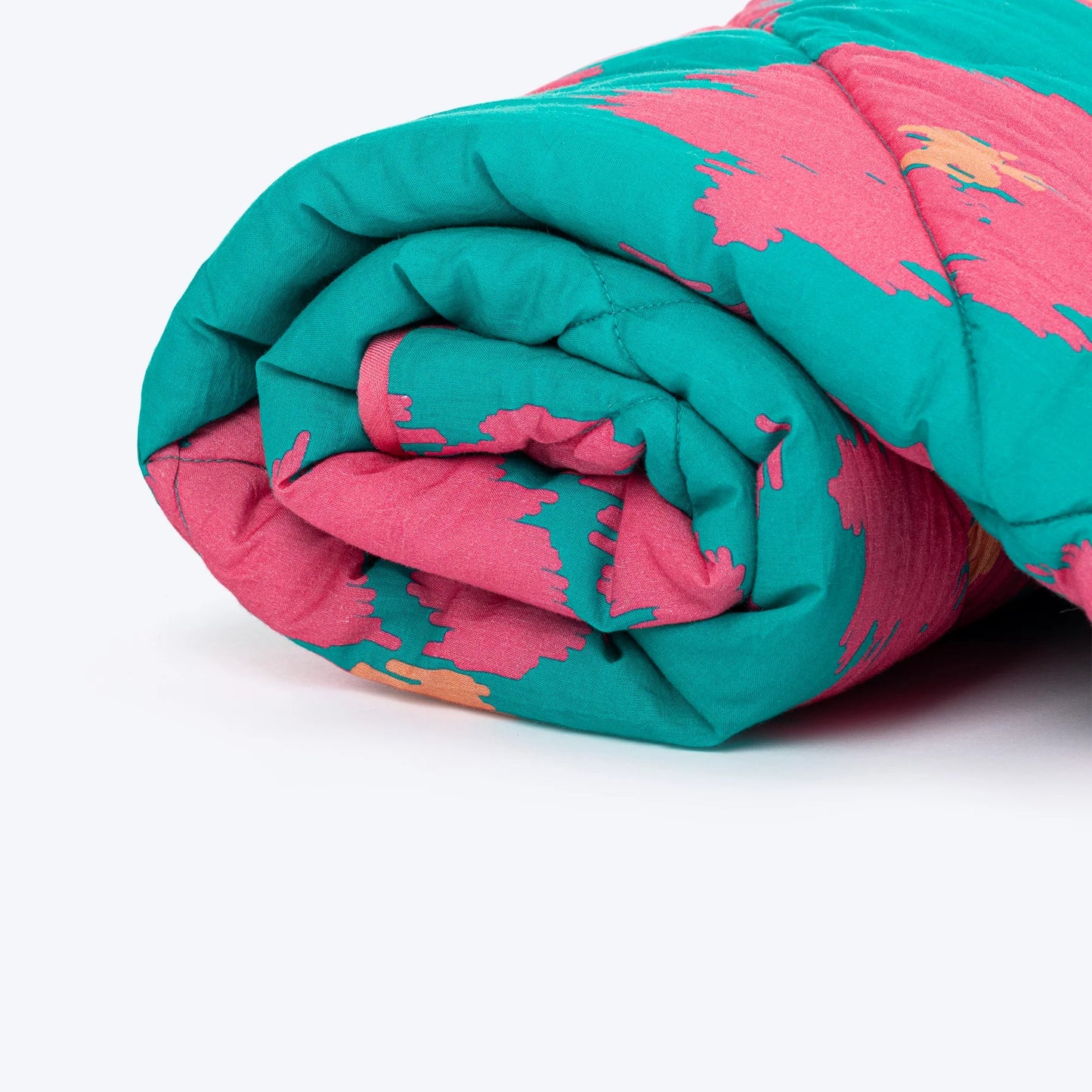 HUFT Pawsome Blossom Blanket For Dog & Cat - Green & Pink