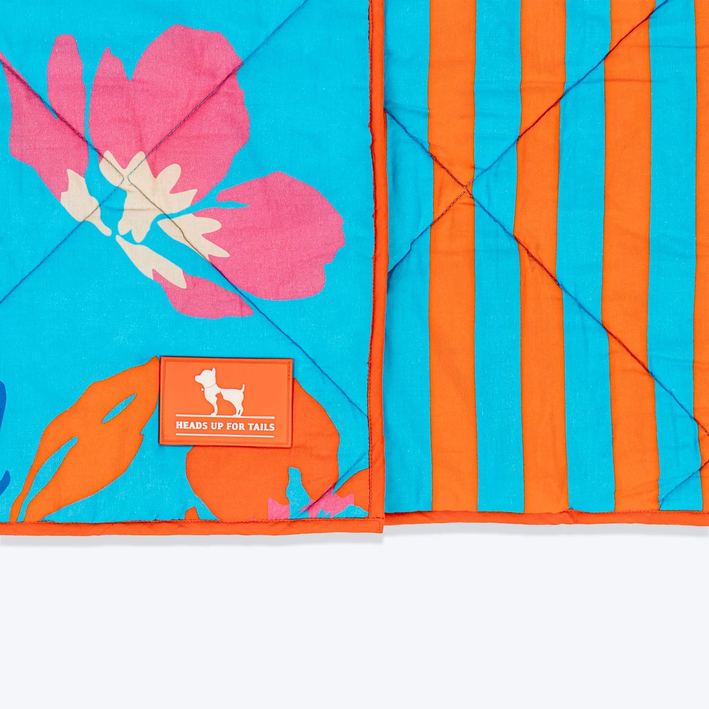 HUFT Summer Bloom Blanket For Dog & Cat - Blue