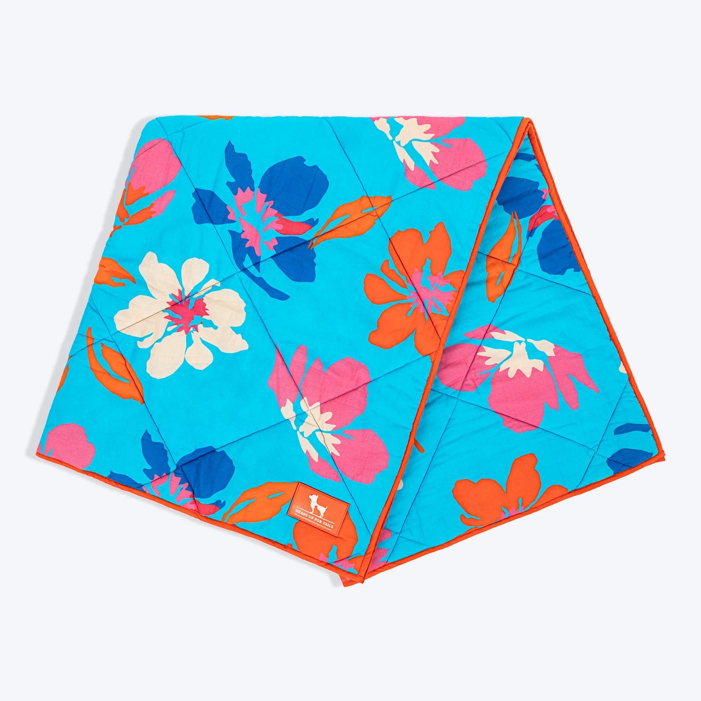HUFT Summer Bloom Blanket For Dog & Cat - Blue