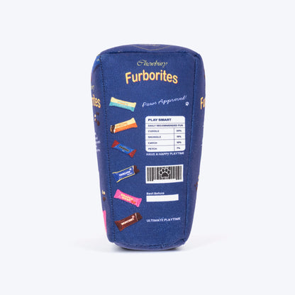HUFT Furborites Crinkly Plush Toy For Dog - Navy Blue