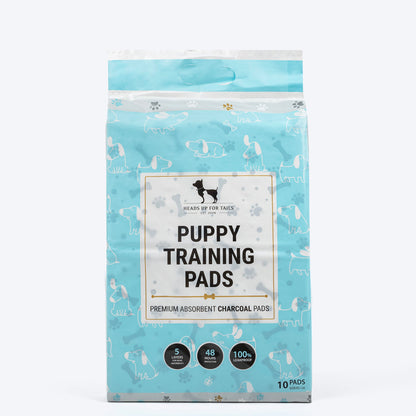 HUFT Charcoal Puppy Training Pads - (60 X 45 cm)