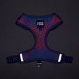 Dash Dog Chevron Easy Walk Harness For Dog - Purple