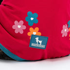 HUFT Awesome Blossom Printed T-Shirt For Small Dog - Magenta