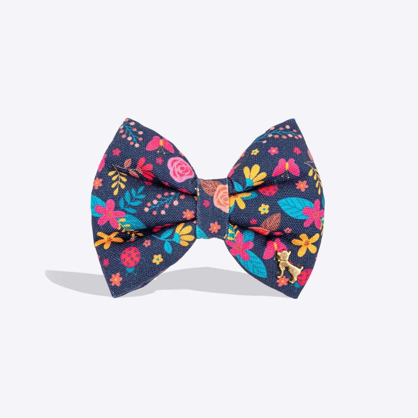 HUFT Bloomscape Printed Bow Tie for Dog - Navy