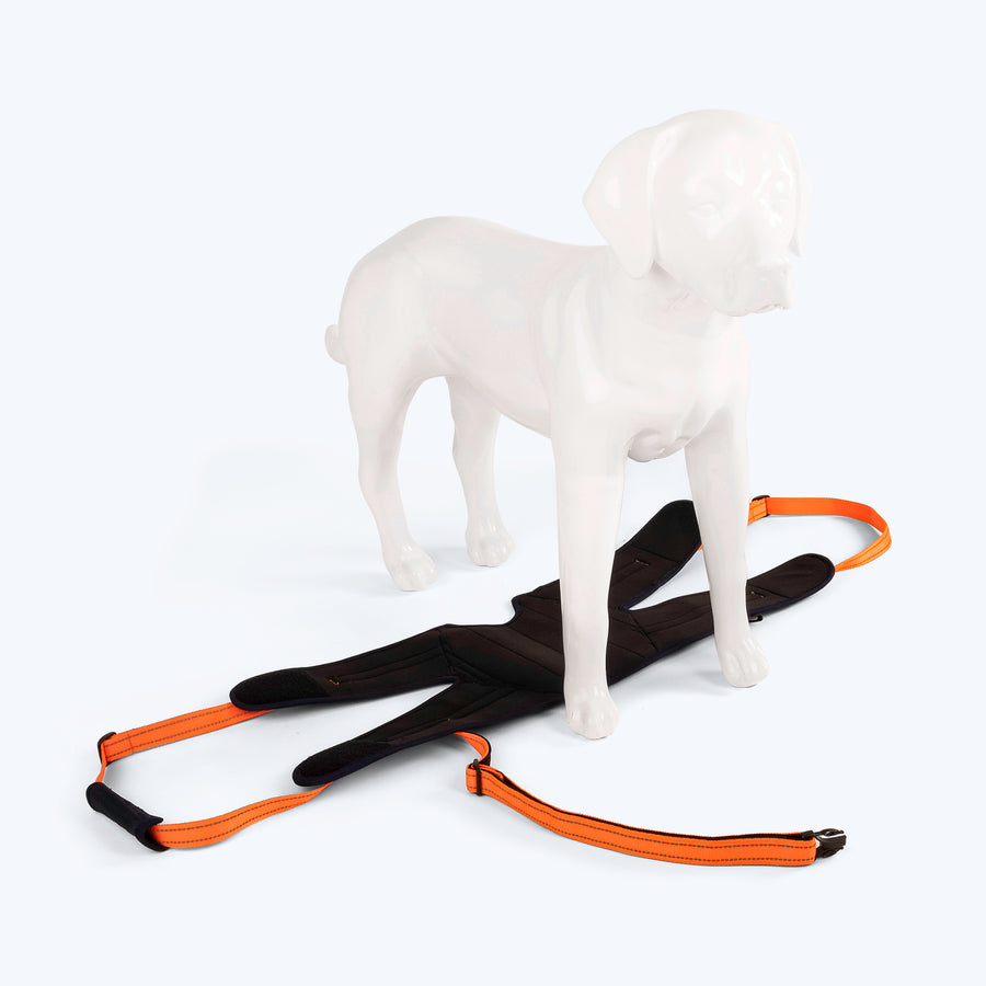 HUFT Trooper Mid-Body (Belly) Support Lift Harness For Dogs - Navy Blue
