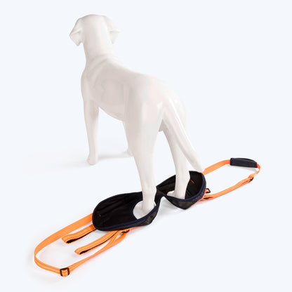 HUFT Trooper Hind Leg Support Lift Harness For Dogs - Navy Blue - Set Of 2