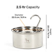HUFT Stainless Steel Water Fountain For Dog & Cat