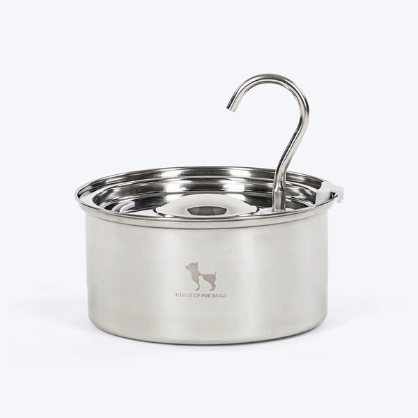 HUFT Stainless Steel Water Fountain For Dog & Cat