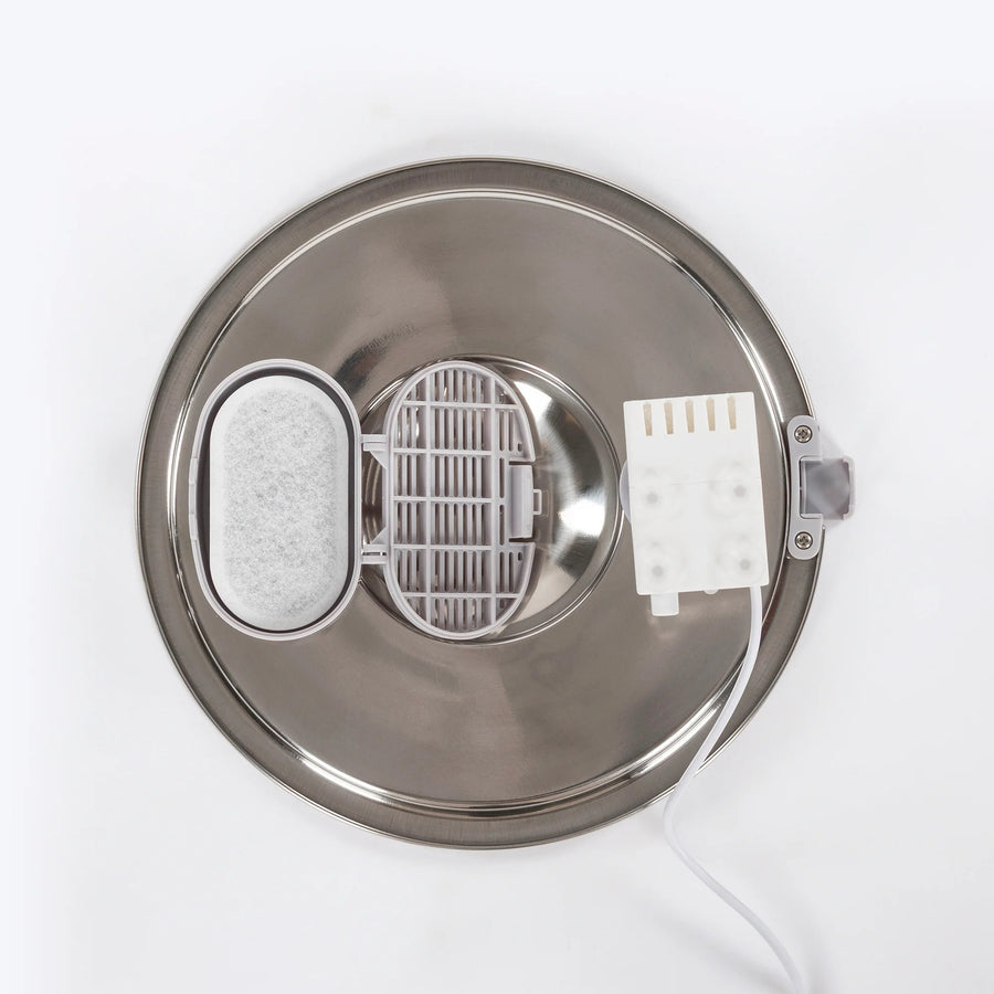 HUFT Stainless Steel Water Fountain For Dog & Cat
