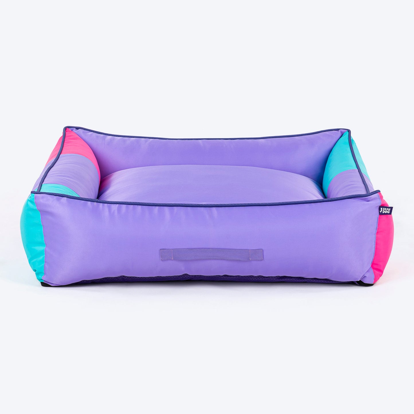 Dash Dog Color Cascade Water repellant Lounger Dog Bed -Multicolor