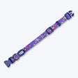 Dash Dog Pixel Padded Collar For Dog - Purple