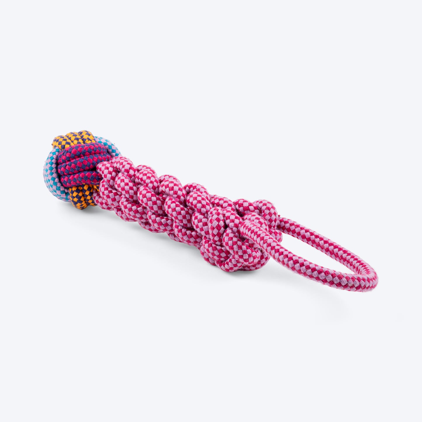 Dash Dog Knots Of Fun Rope Dog Toy - Pink