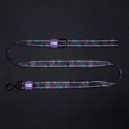 Dash Dog Galaxy Dual Handle Leash For Dog - Purple