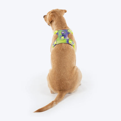 Dash Dog Neon Fusion Outdoor Fit Harness For Dog - Neon Green