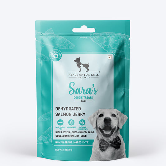 HUFT Salmon Jerky Treat For Dog - 70gm