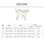 HUFT Free Flow Step-In Harness Set For Dogs - Abstract - Heads Up For Tails