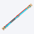 HUFT Color Fushion Waterproof Collar For Dog - Red & Sky Blue