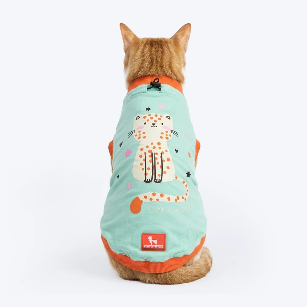 HUFT Little Magic T-Shirt For Cat - Mint Green