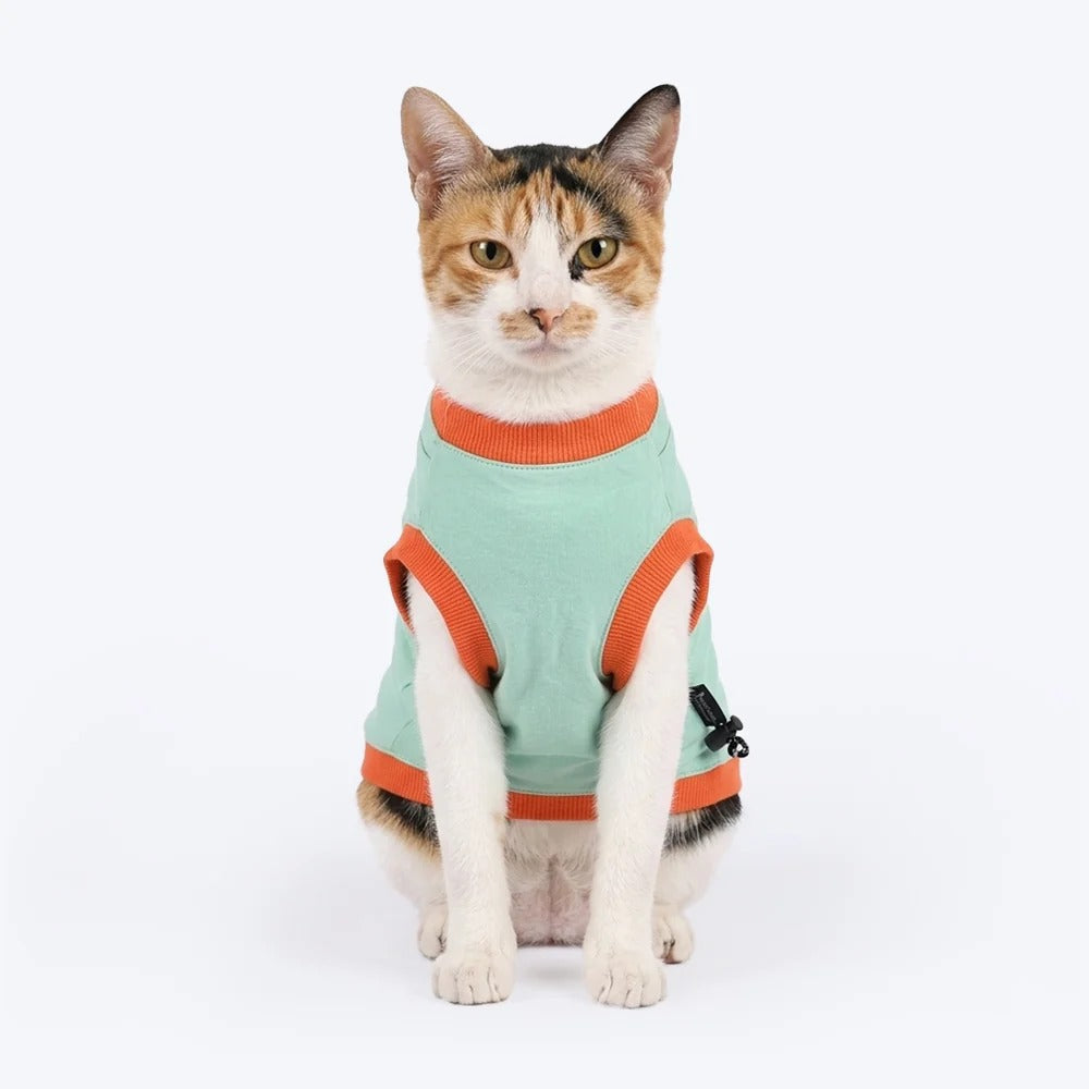 HUFT Little Magic T-Shirt For Cat - Mint Green