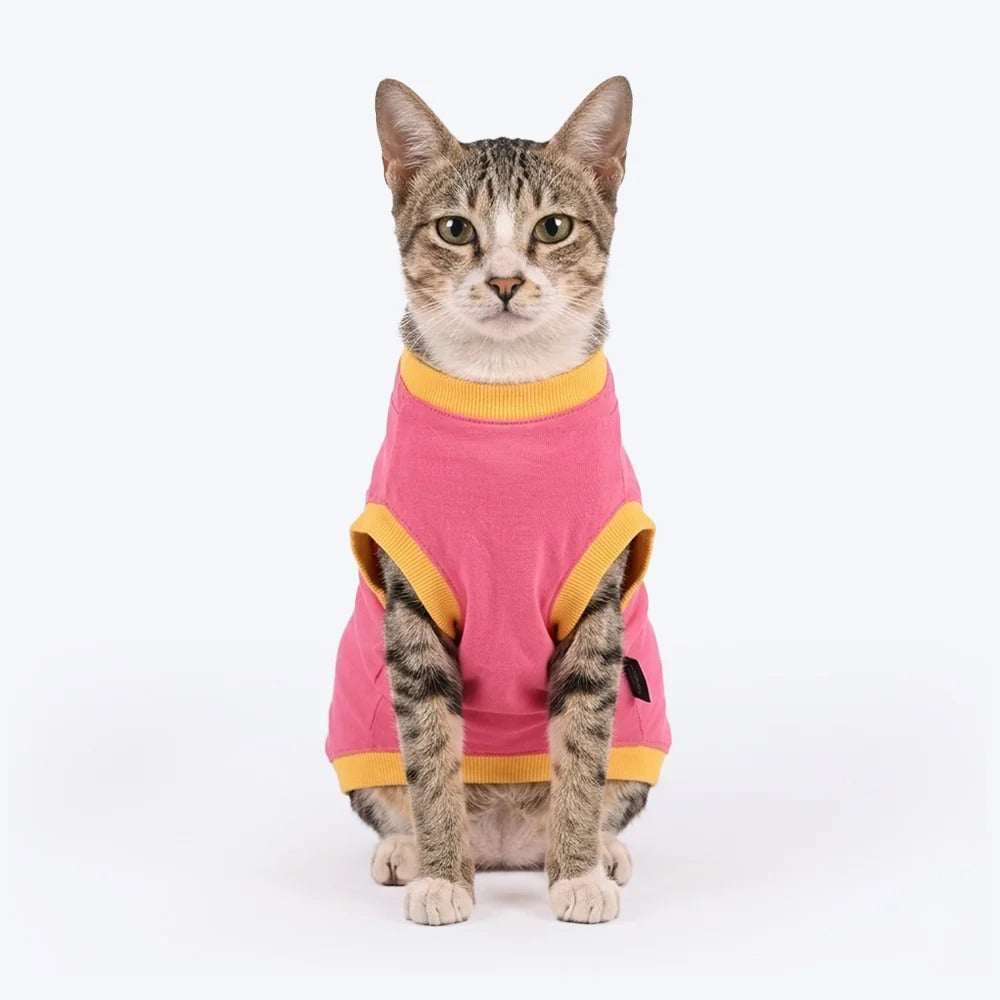 HUFT Too Glam T-Shirt For Cat - Pink