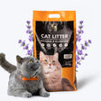 HUFT Cat Litter (Natural & Clumping) - Lavender Scented - 10 kg