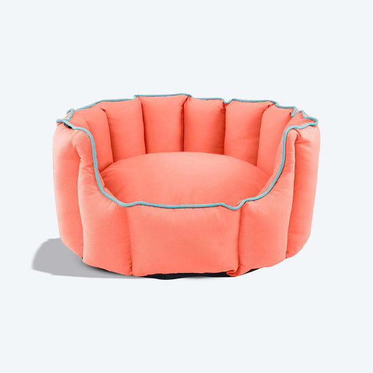 HUFT Cosy Puppy / Cat Bed - Coral - S