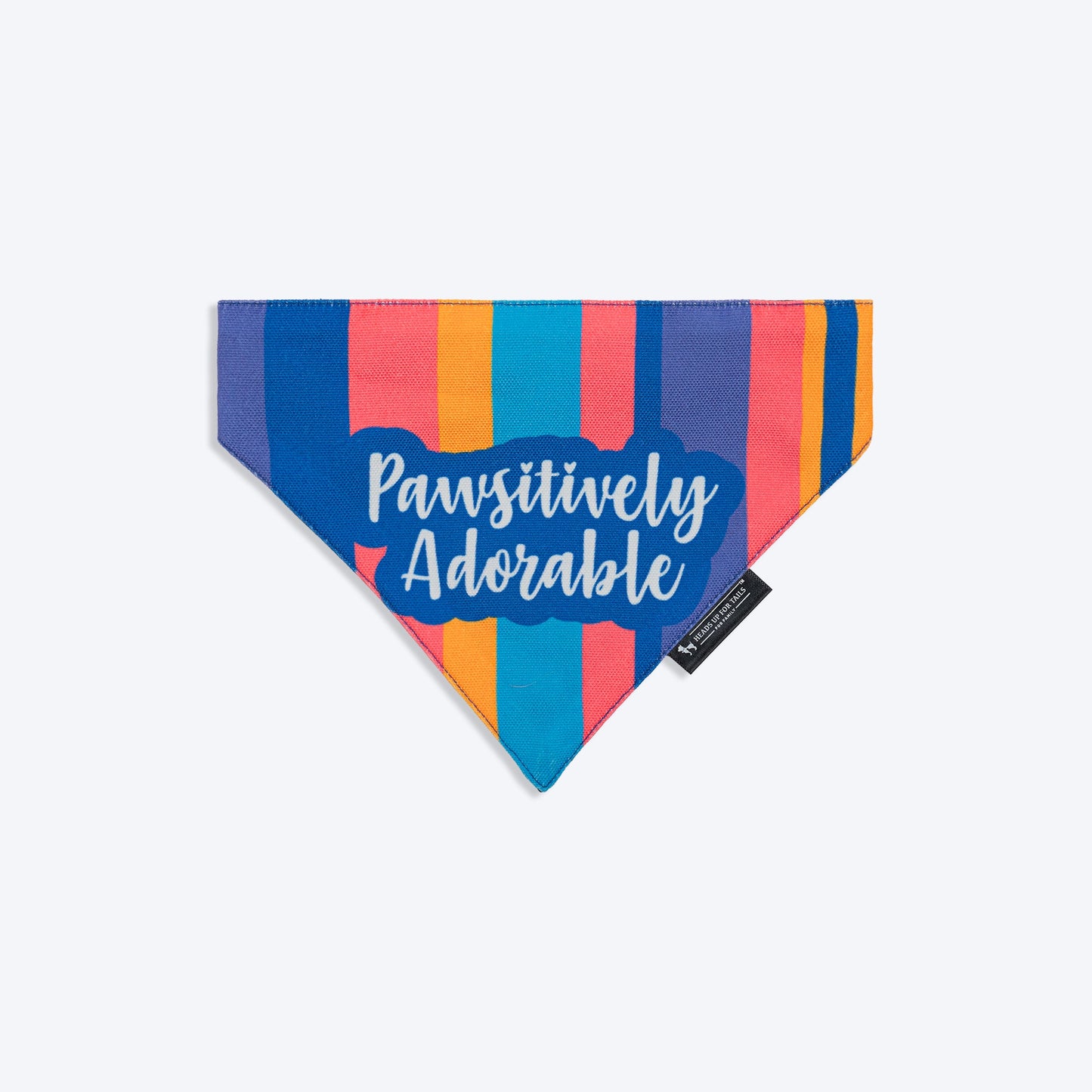 HUFT Pawsitively Adorable Printed Dog Bandana - Multicolour_01