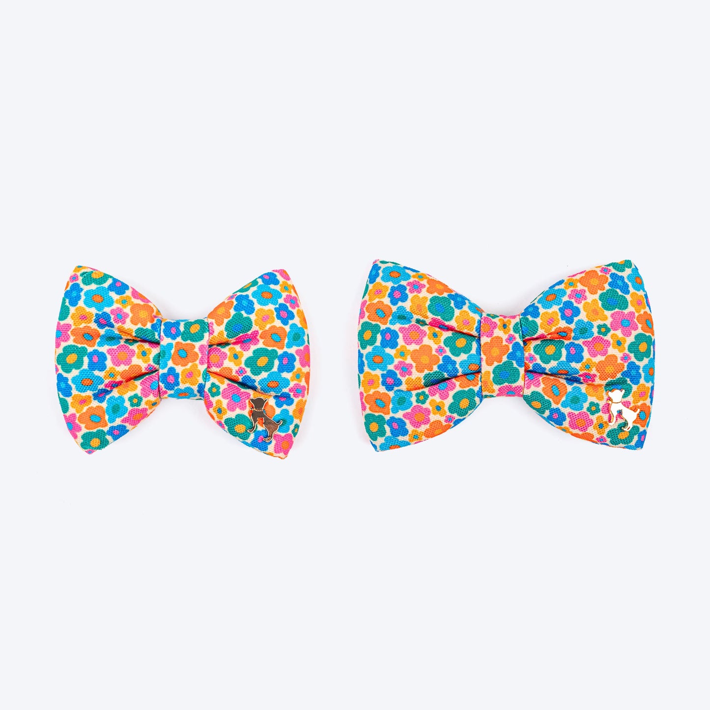 HUFT Bloomburst Printed Bow Tie For Dog - Multicolor