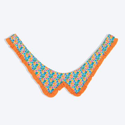 HUFT Bloomburst Printed Scarf For Cat & Puppy - Multicolor