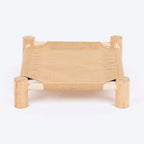 HUFT Elevated Cot Bed For Cats - Brown