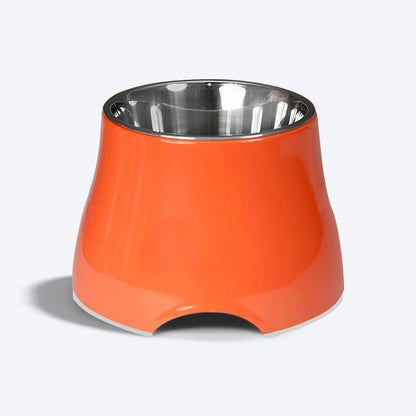 HUFT Elevated Bowl For Dog - Orange