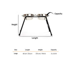 HUFT High Double Diner Stand With Steel Bowl Inserts For Dogs - Black - L