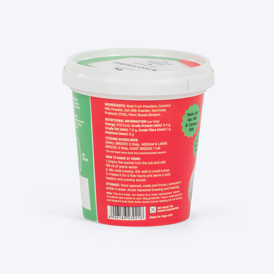 HUFT Watermelon With Prebiotics Natural Ice Cream Mix Dog Treats - 40 g