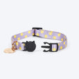 HUFT Meowvelous Cat Collar - Hot Pink/Periwinkle