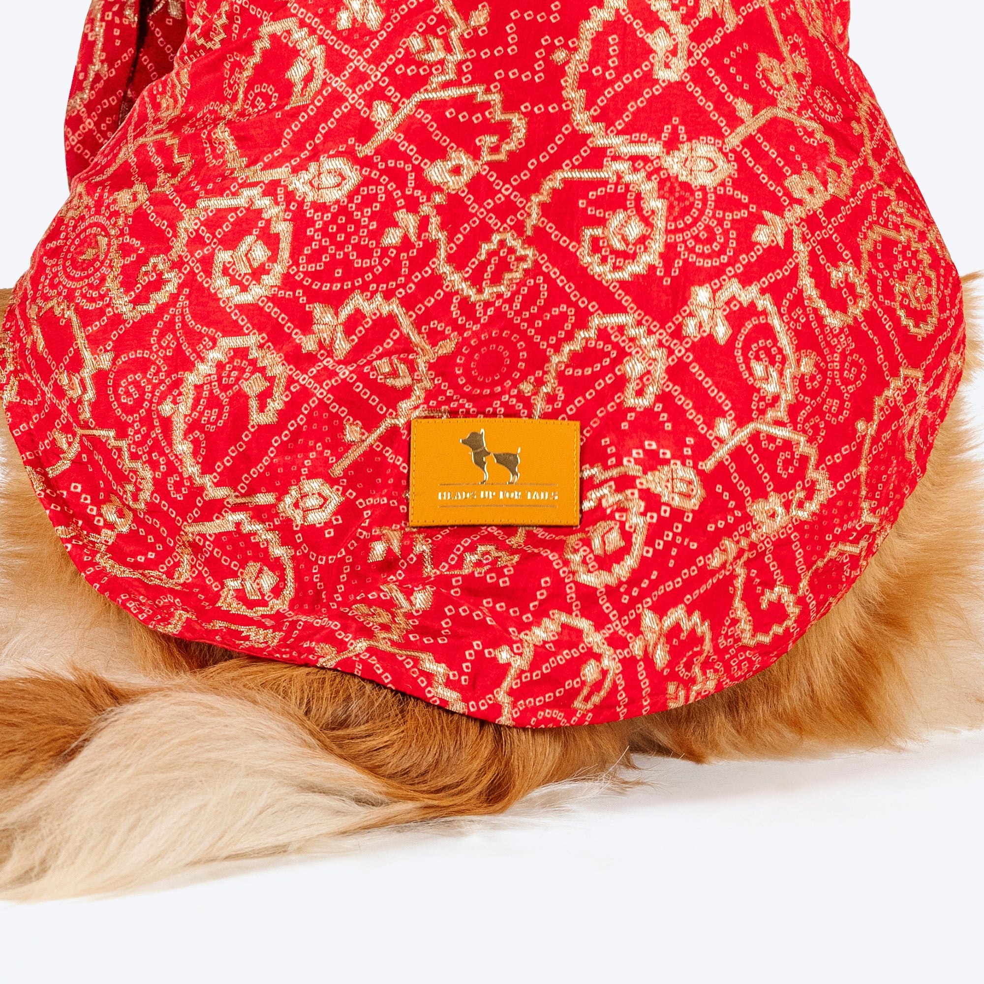 HUFT Festive Bliss Kurta For Dog - Red