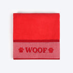 HUFT Microfibre Towel For Dogs & Cats - Red