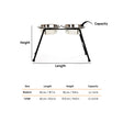 HUFT High Feeder Double Diner Stand With Steel Dog Bowl Inserts - Black
