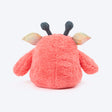 HUFT Pinka-Boo Squeaky Cuddle Plush Toy For Dog - Pink