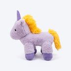 HUFT Floofycorn Squeaky Cuddle Plush Toy For Dog - Light Purple