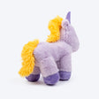 HUFT Floofycorn Squeaky Cuddle Plush Toy For Dog - Light Purple