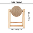 HUFT Pawplay Scratcher With Stand For Cat - Brown