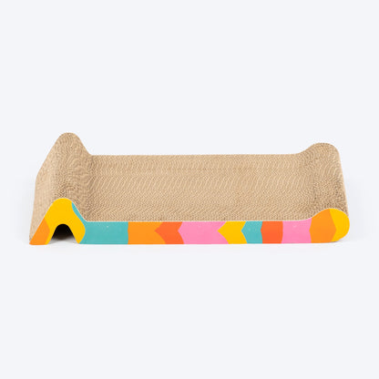 HUFT Furtastic Scratcher For Cat - Multicolor